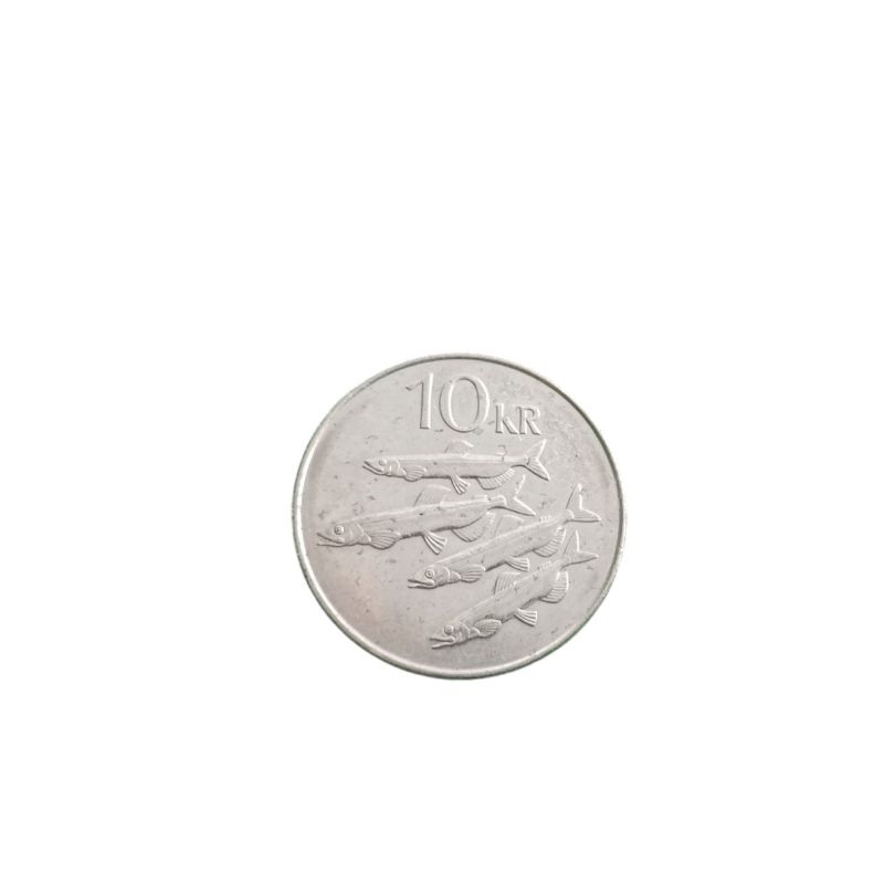 Koin asing Islandia 10 Krona 2006
