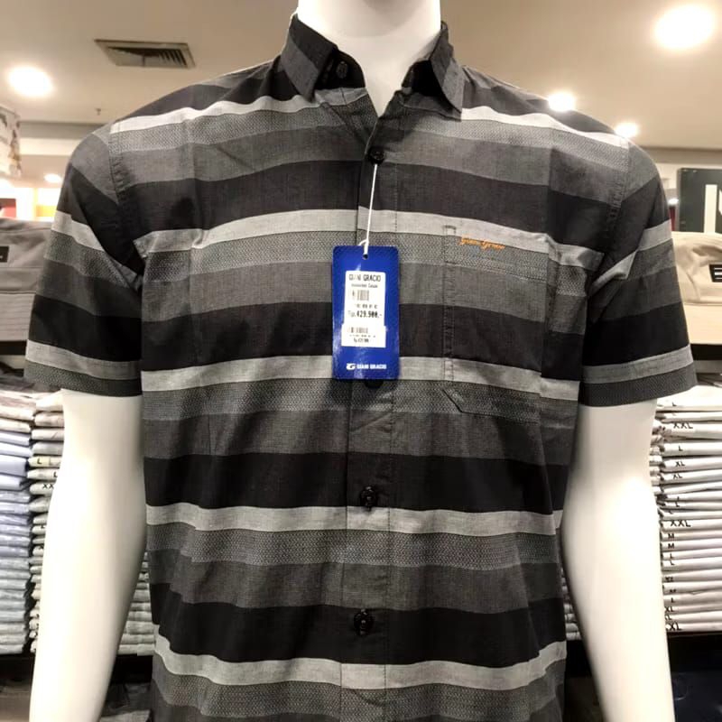 kemeja lengan pendek salur GIANI GRACIO