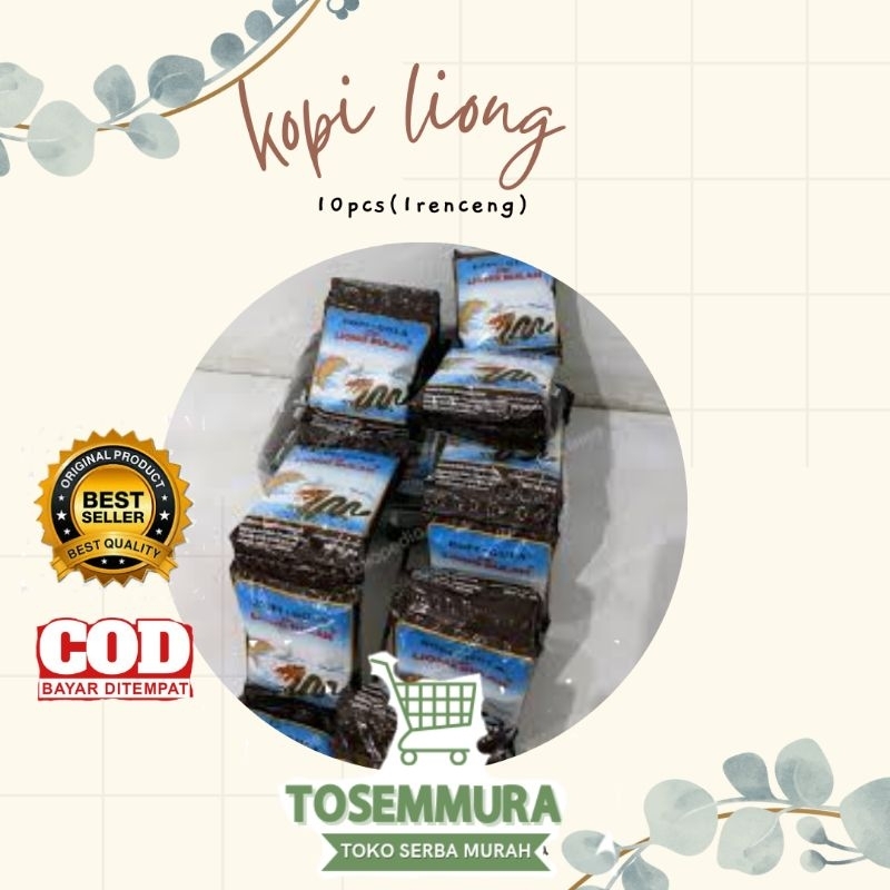 

kopi liong sachet 10pcs (1renceng)