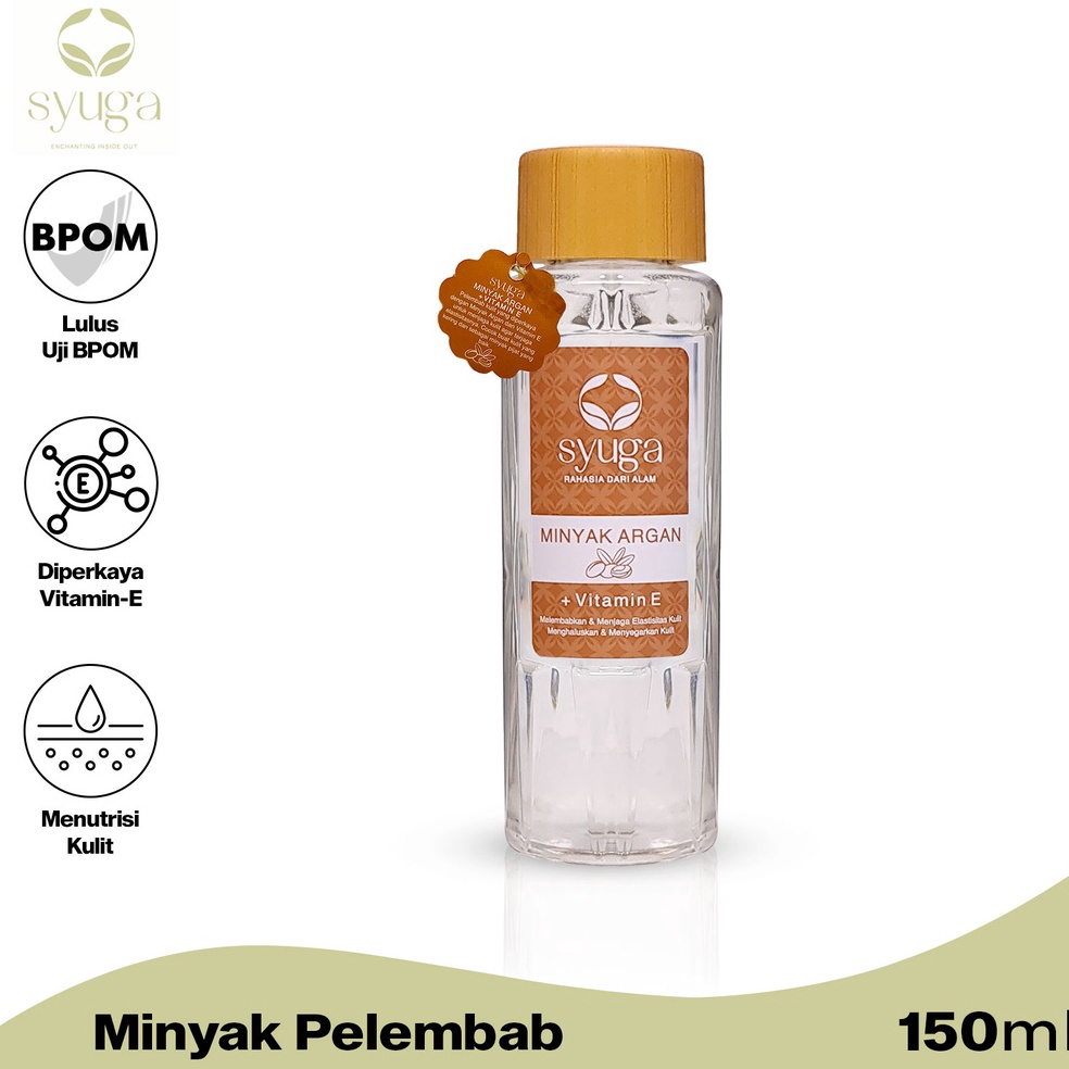 Syuga Minyak Pelembab Kulit BPOM 15 ML Plus Vitamin E Olive Oil Moisturize HOLSYUGA v Y4L9