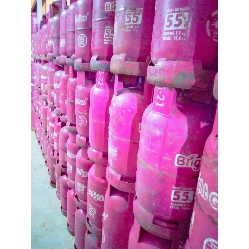 Tabung bright Gas 5,5kg kosong