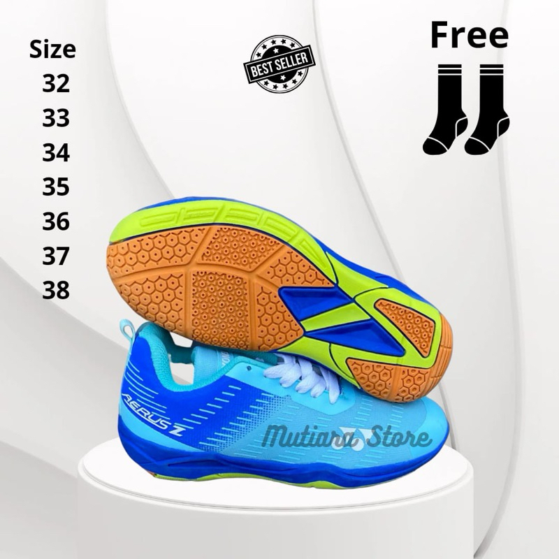 sepatu anak sepatu badminton anak sepatu bulutangkis anak sepatu olahraga anak