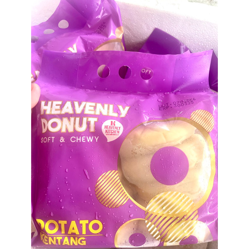 

Heavenly Donat Kentang 450gr ~ GALERI PLASTIK FROZEN FOOD