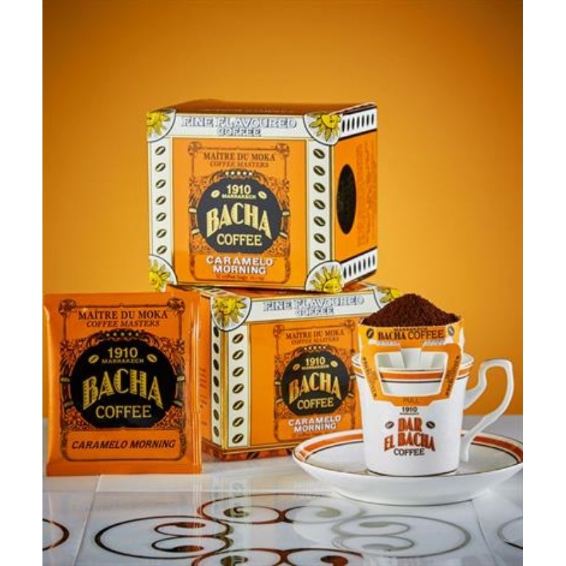 Bacha coffee caramelo morninv coffee kopi bacha