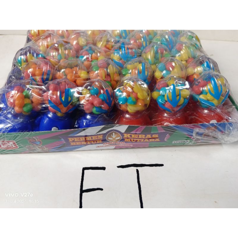 

permen mesin ultraman 30 pcs