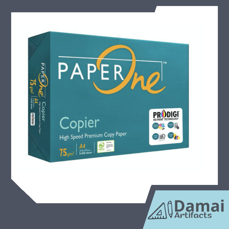 

PAPERONE - A4 75Gsm - Kertas Foto Copy HVS fotokopi - Rim