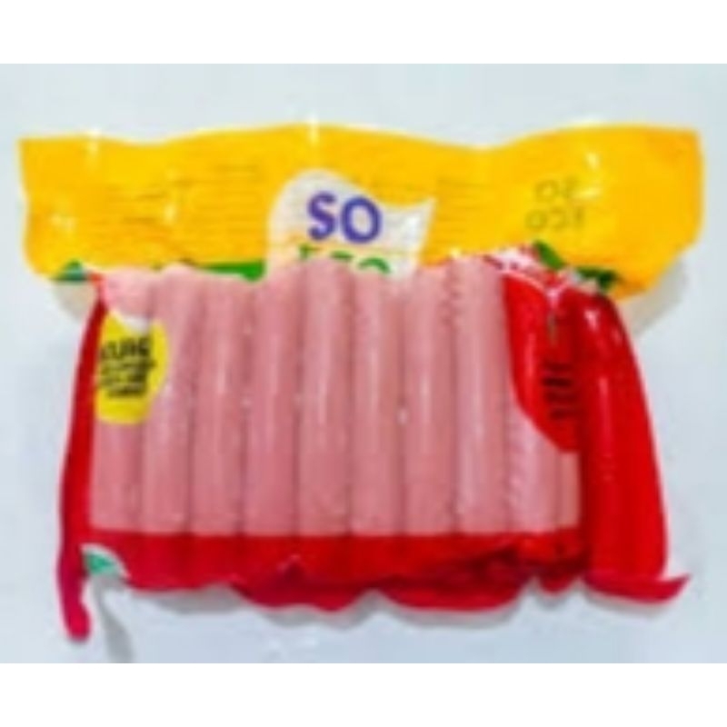 

so Eco Sosis Ayam Merah Kombinasi 750gr