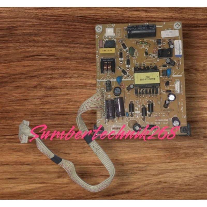 polytron pld 24d811/y mesin tv led power suply regulator psu power tv