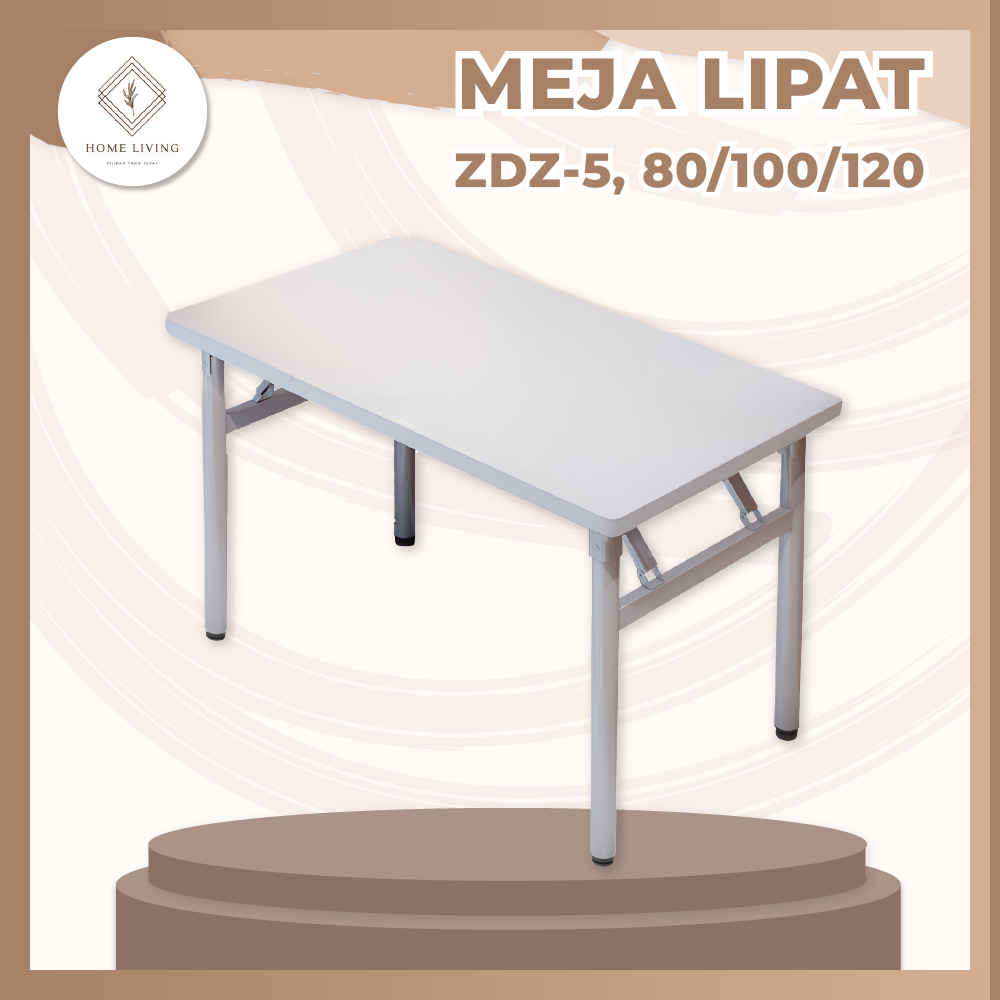 Meja Belajar Portable - Meja Kantor - Meja Kerja Lipat - Meja Komputer Persegi Panjang