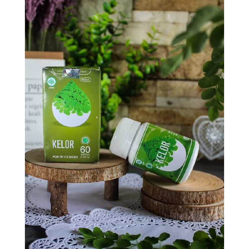 

Kapsul Daun Kelor Moringa Herbal penurun kolesterol isi 60 kapsul