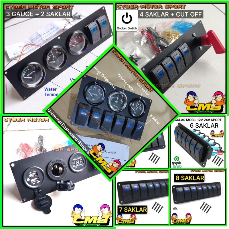 Saklar mobil universal.  sakelar model arb.  Saklar 12v mobil lampu foglamp headlamp drl kabin suv c