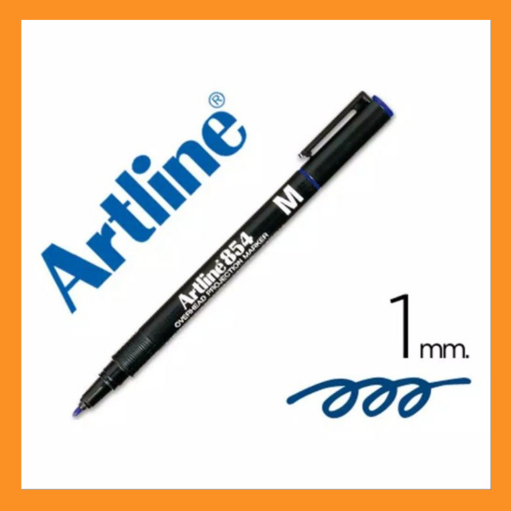 

ARTLINE Pena OHP M permanent hitam EK-854N