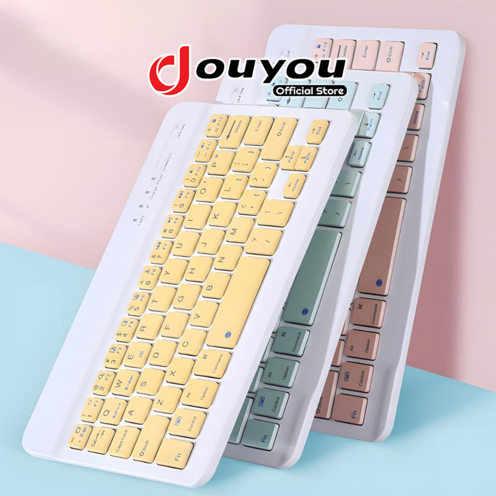 Keyboard Wireless Bluetooth Mini 10 Inch Colorful Laptop Notebook Portable AK003