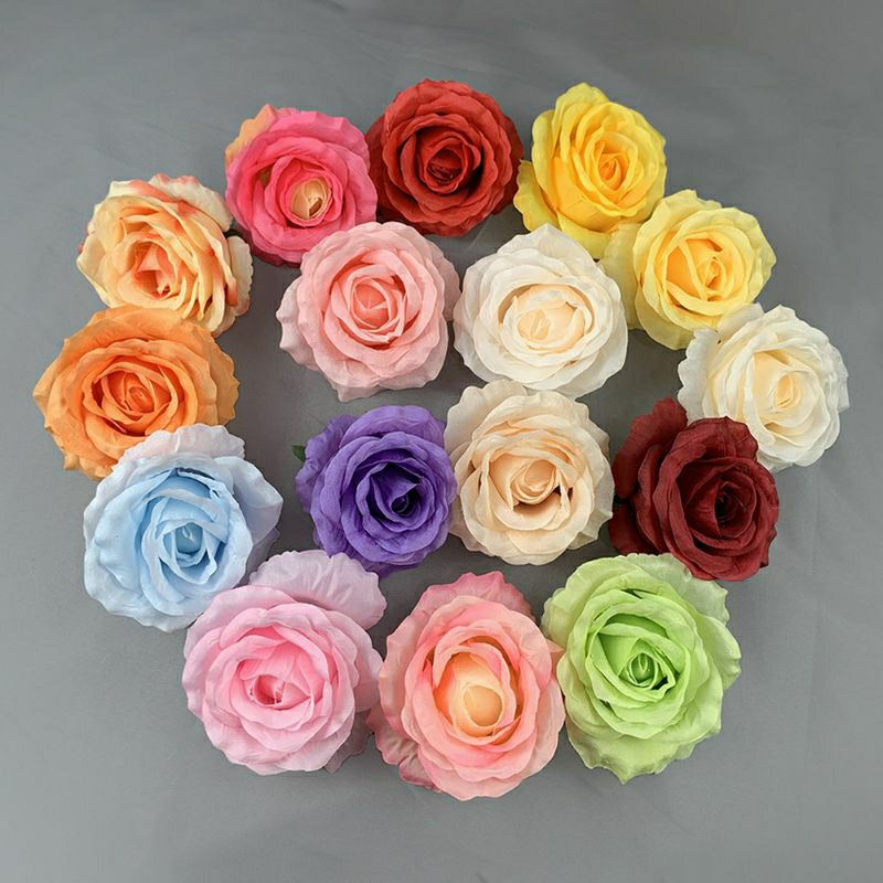 Kelopak Bunga Mawar Besar 10 cm / Bunga Artificial / Mawar Artificial