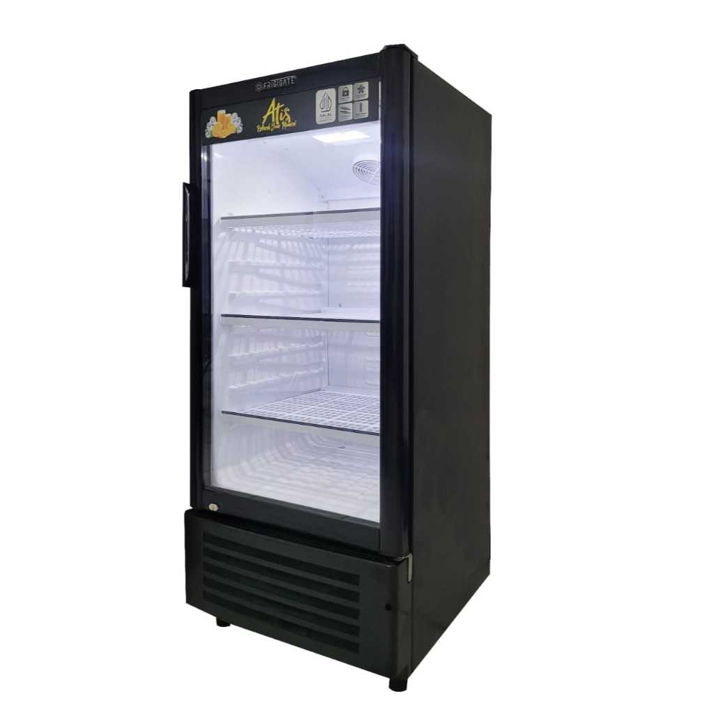 showcase frigigate 180 liter sca180 / Frigigate Atis 188 New 3 rak