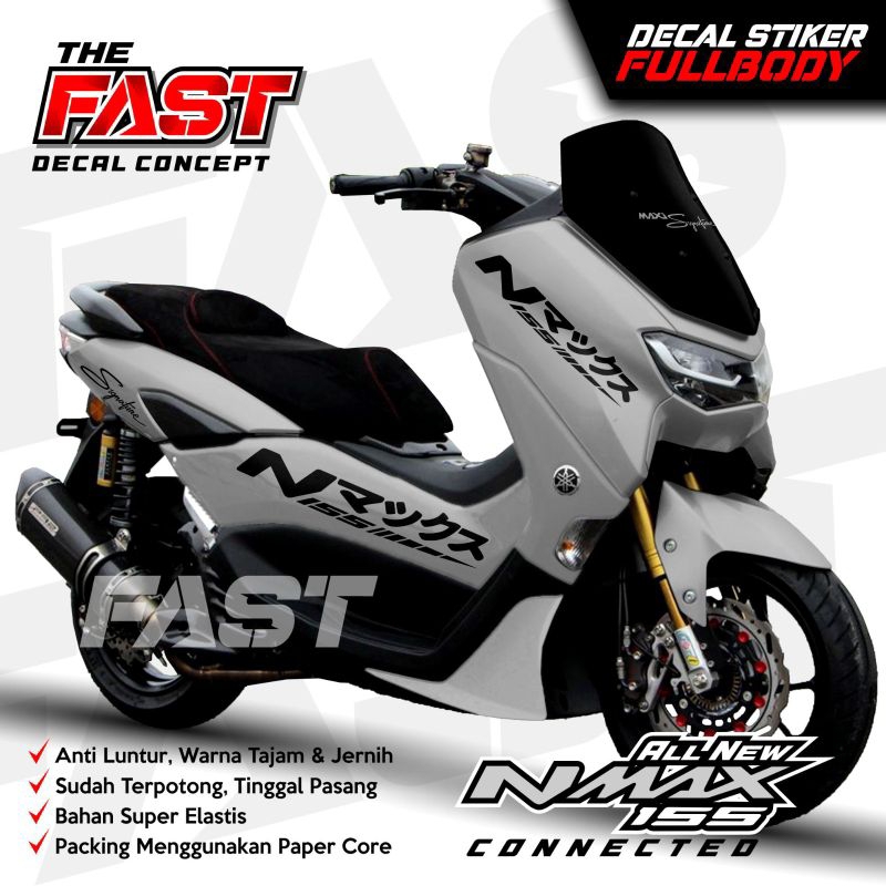 ⭐⭐⭐⭐⭐ BISA COD Decal Stiker Yamaha Nmax New full body Motif Jepang TERBARU VIRAL STICKER Decal Nmax 