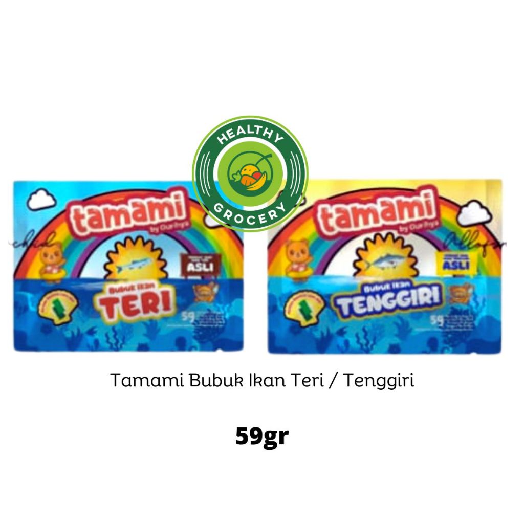 

Tamami Bubuk Ikan Teri / Tenggiri 59gr SACHET