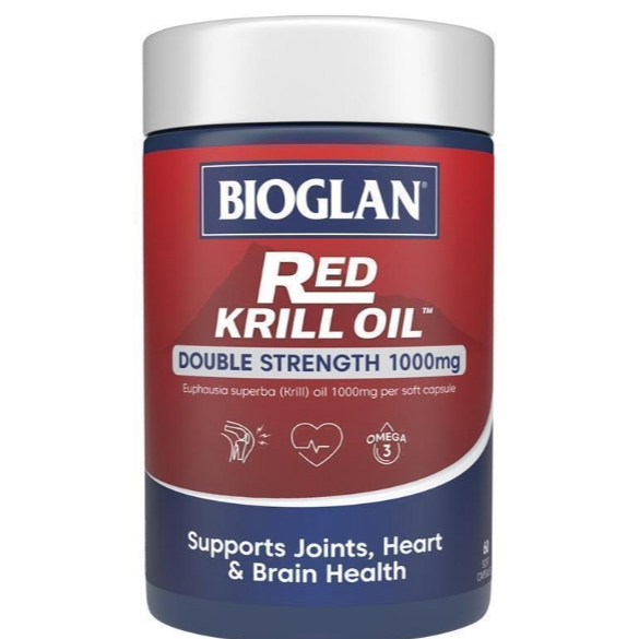 Bioglan Red Krill Oil 1000mg 60 Capsules