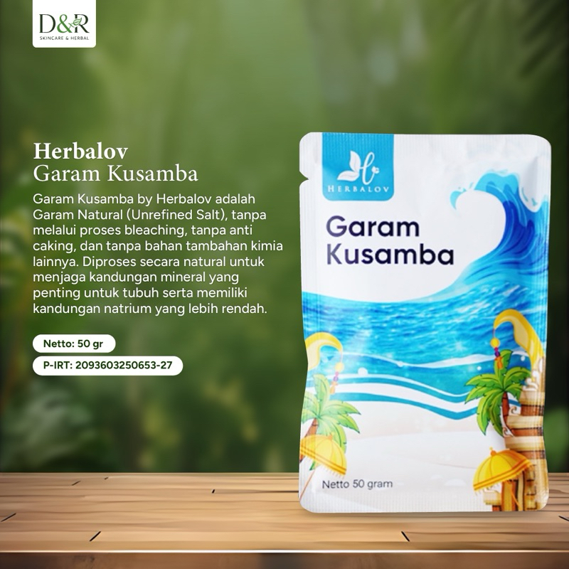 

RB GARAM KUSAMBA PELENGKAP DIET GARAM NATURAL