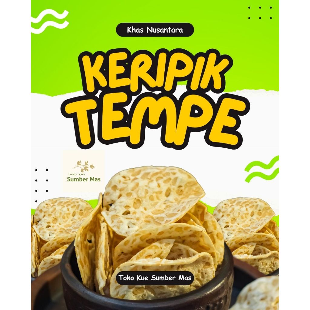 

XMASTER KERIPIK KRIPIK TEMPE SAGU SPESIAL - 500 GR