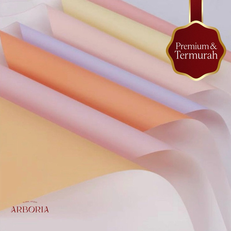 

[TERMURAH!!] WHITE SIDED Flower Wrapping Paper / Kertas Cellophane / Kertas Bunga / Kertas Kado