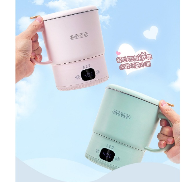 Electric Cooker Mini / Ketel Listrik Mini / Alat masak listrik travelling Stainless