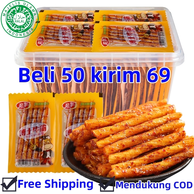 

TERMURAH LATIAO 【JINGFENG】 Grosir Makanan Ringan Impor Tidak Pernah Bosan Makan Potongan Pedas