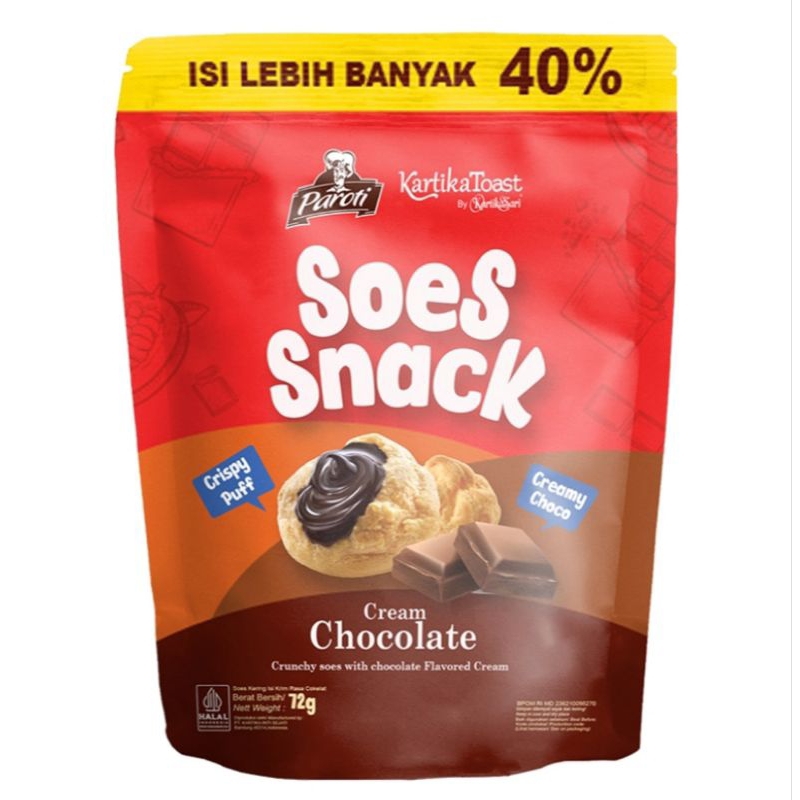 

Paroti Soes Snack Chocolate 72g