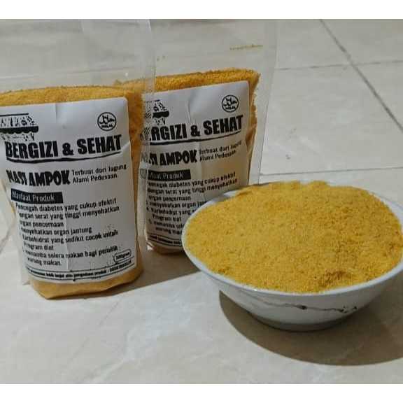 

Nasi Ampok jagung siap saji 1Kg