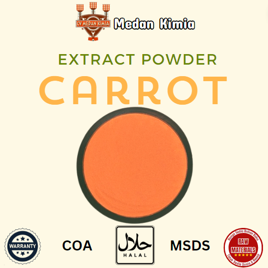 

Ready 100gram Ekstra Bubuk Buah Wortel / Extract Powder Carrot 100gr Food Grade Mpasi Anak