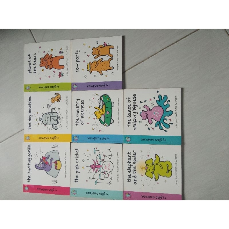 (Preloved) The world of happy series by Giles Andreae / Buku BBW / Buku import anak / buku import be