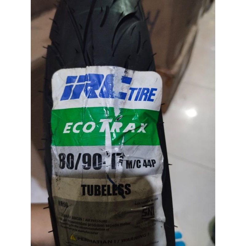 ban luar 80/90-17 irc ecotrax tubeless