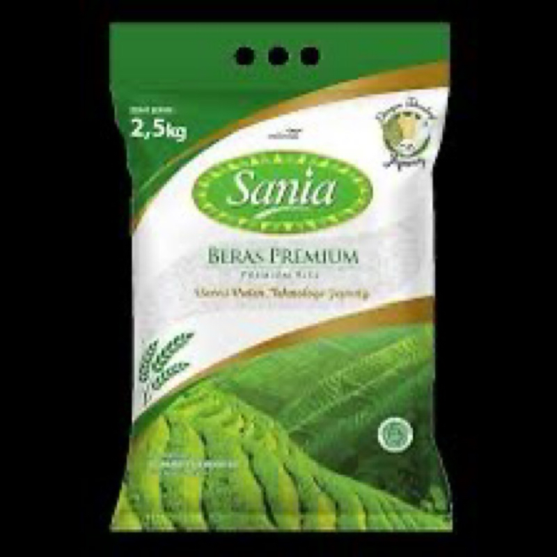 

Beras Sania 2,5 kg Premium