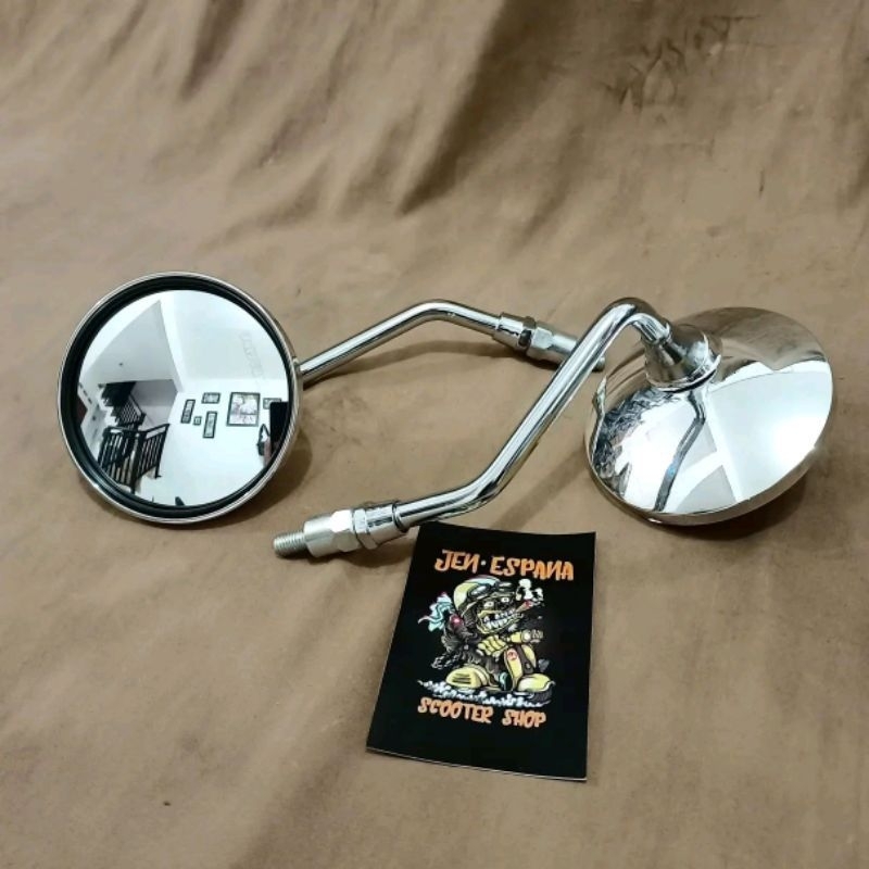 spion clasik cembung  buat motor Listrik T80/ speda listrik T65/ spion motor Listrik