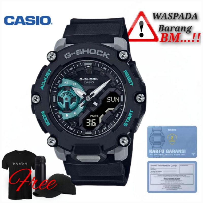 Jam tangan Casio G-Shock Ga-2200m-1adr / Gshock ga-2200m-1 original