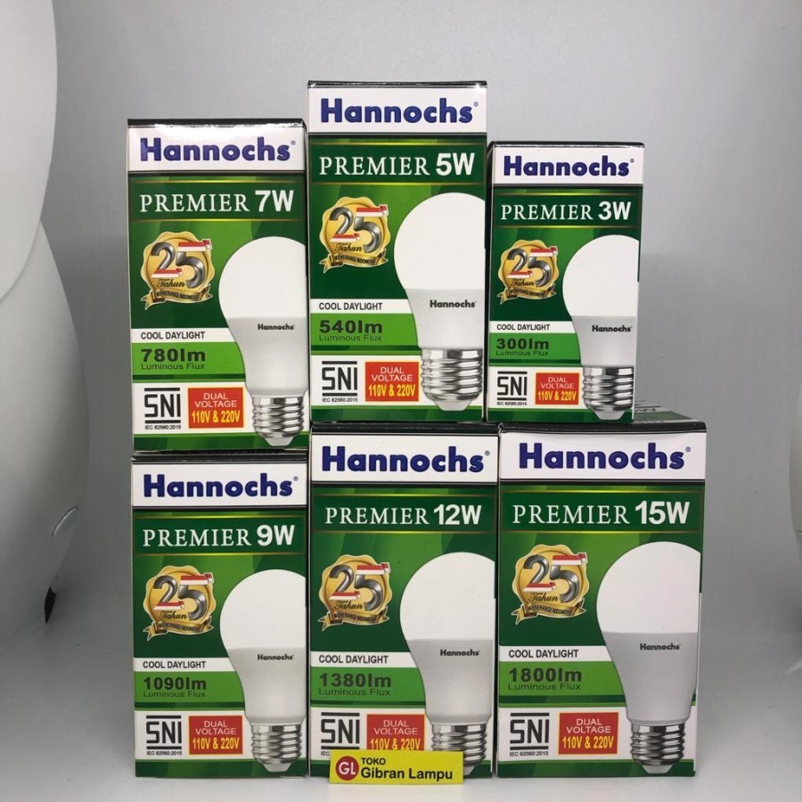 HANNOCHS Premier/Lampu Led Bulb Premier