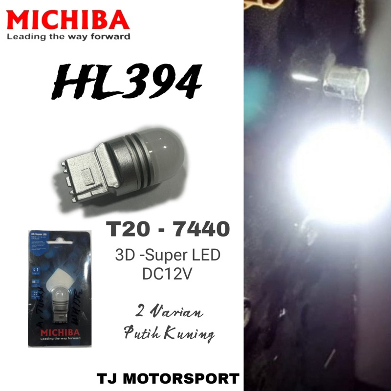 MICHIBA LED 3D bohlam T20 7440 import