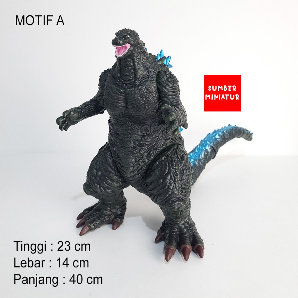 Godzilla Minus One Figure Ukuran Jumbo / Mainan Godzilla Jumbo