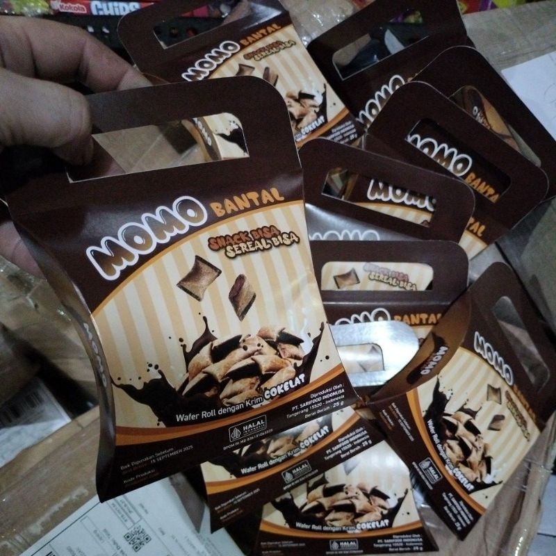 

MOMO BANTAL/SNACK BISA SEREAL BISA HARGA 10 PCS