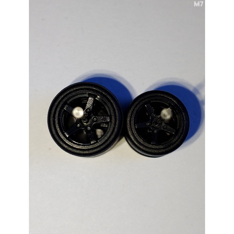 Ban Karet Real Riders Hot Wheels Premium Palang5 Bintang Hitam 10XL-12L Axle