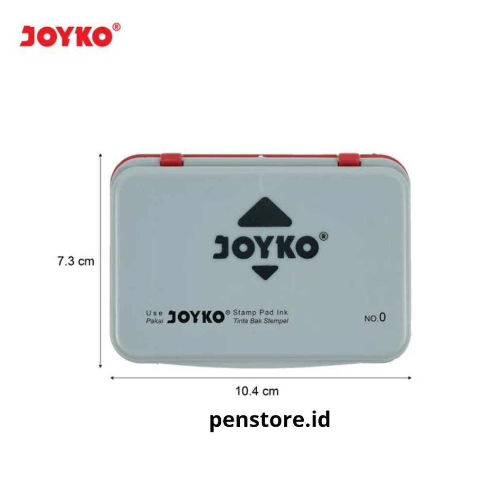 

(pcs) Bantalan Stampel JOYKO No.0 Tanggung / Stamp Pad Polos / Bak Stempel Belum Isi Tinta