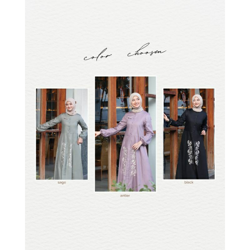 ABAYA DANNIS TERBARU 2024