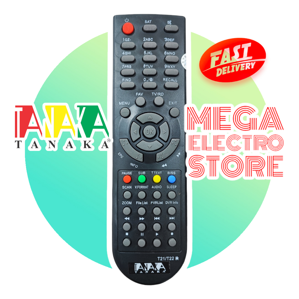 REMOTE RECEIVER NUSANTARA / REMOT STB TANAKA