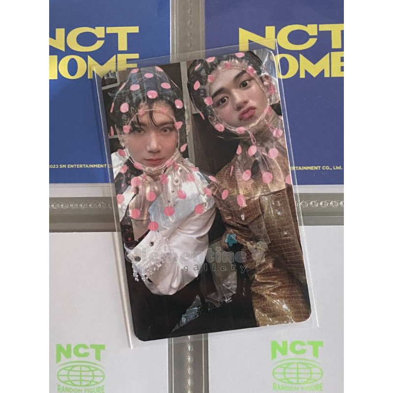 Photocard Ten Lucas SuperM Pop Up Store Raincoat