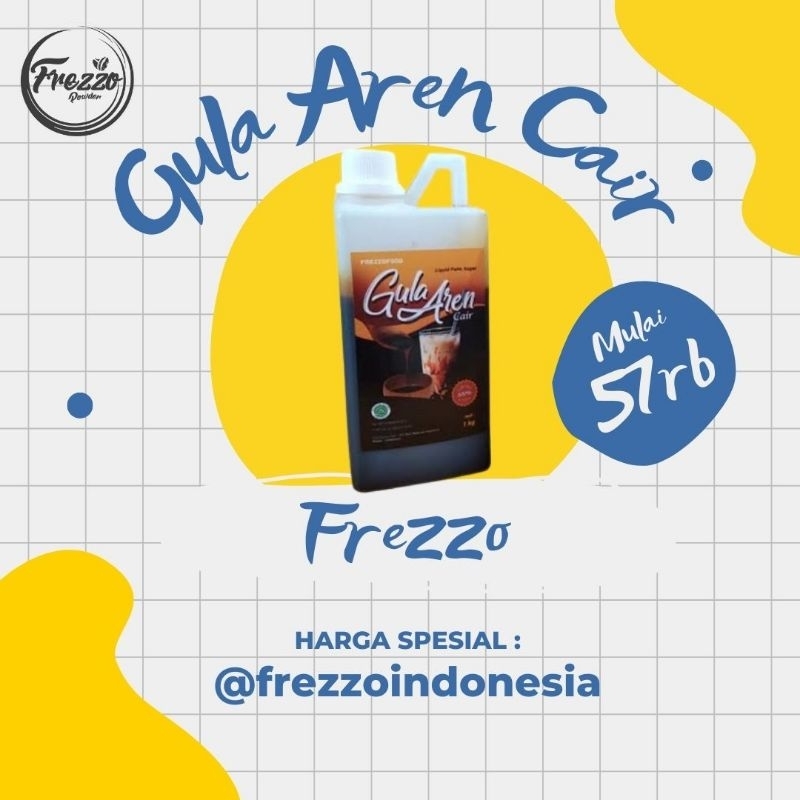 

Topping Brown Sugar Cair premium 1000 gr/ Topping Minuman Murah dan Lezat/ Frezzo Indonesia