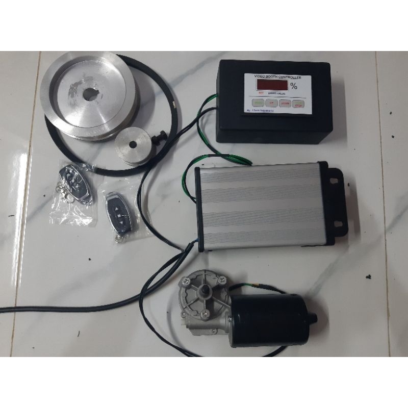 mesin penggerak overhead 360, video booth 360