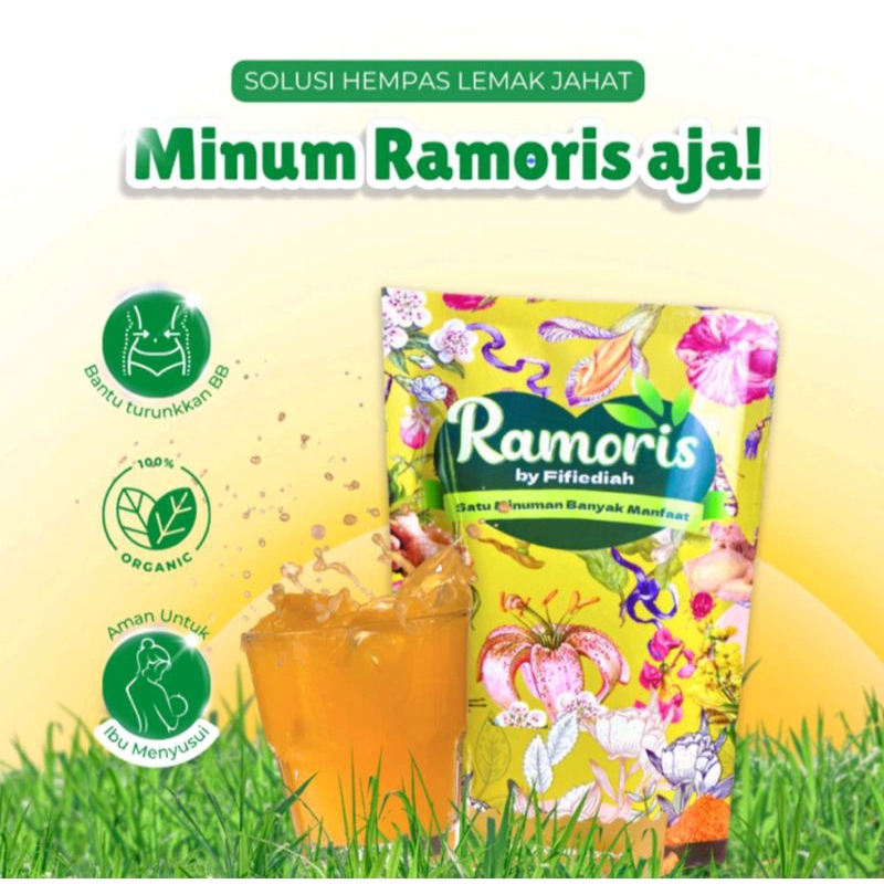 

Ramoris Minunan Herbal Rempah-Rempah Alami Untuk Kesehatan Halal 100%