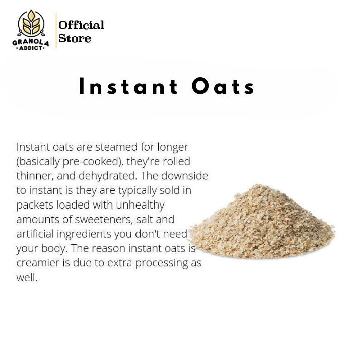 

XMASTER GRANOLA ADDICT - PAKET ISI 6 QUICK / INSTANT ROLLED OAT 1KG