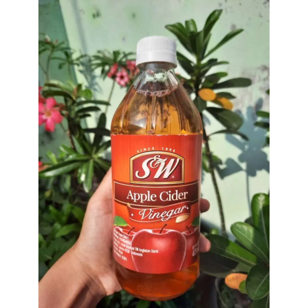 

S&W Apple Cider Vinegar (Cuka Apel) 473ml (+ PENGAMAN PRODUK)