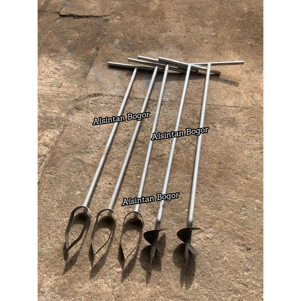 Alat Bor Tanah Biopori - Bor Lubang Resapan Air Biopori Manual